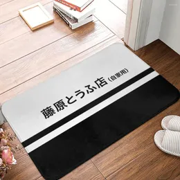 Mattor Initial D Fujiwara Takumi Anime Badrummatta tofu Shop Doormat Kök matta balkongmatta heminredning