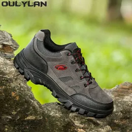 Роликовые туфли Oulylan без скольжения износостойкие мужские мужские походные туфли дышащие брызгопроницаемые скалолаза