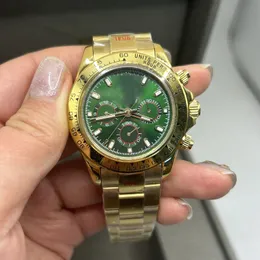 Męskie automatyczne zegarki mechaniczne Sapphire Glass 40 mm stal nierdzewna niebo niebieskie tarcze solidne zapięcie Montre de lukse super świetliste wodoodporne ruchy fabrycznie