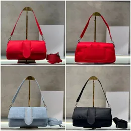 패션 여성 어깨 가방 디자이너 천 재료 푹신한 편지 핸드백 여자 가방 #2028