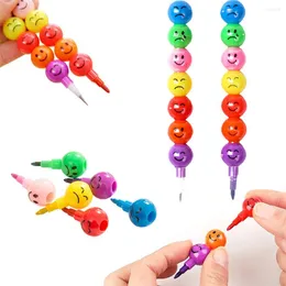 Party Favor 5Pcs Pencils For Kids Painting Toy Cute Lollipop School Crayons Art Supplies Gifts Children's Birthday Guests