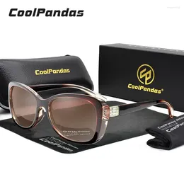 Sunglasses Luxury Brand Diamond Gradient Lens Women Polarized Glasses Driving Anti-glare Sun Oculos De Sol Feminino