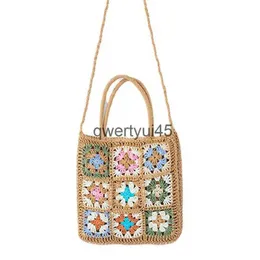 Shoulder Bags andwoven Daily Beac Vacation Versatile Grass Woven andBag for Womens Simple Large Capacity Soulder Cross Travel BagH2421