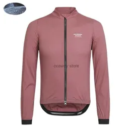 Männer T-Shirts PNS Radfahren Tragen Uniform Wetter Shirt Lange Seve Wasserdichte Top Jacke Regen Proof Outdoor Sport Bike MTBH2421