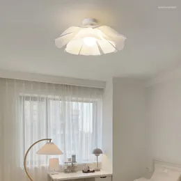 Lâmpadas pendentes net flor vermelha luz de teto simples moderno varanda corredor luminárias nórdicas criativas quarto infantil