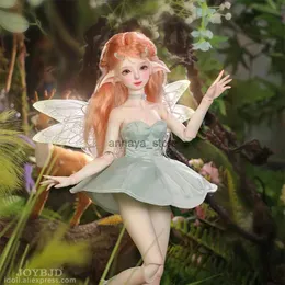 دمى الخيال الملاك تسوكي 1/4 BJD Doll LDS Daphne Body Small Forest Forest من الجناح الشفاف ودمية راتنجات اللامسة