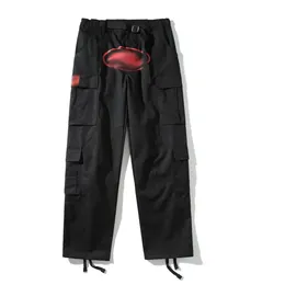 Mens Pants Alcatraz Kargo Pantolon Klasik Retro Gevşek Uyum Sıradan Spor Düz Bacak Taytlar Erkekler için 558ess