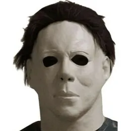 NICHAEL Myers Mask 1978 Halloween Party Horror Full Head Adult Size Latex Mask Fancy Props Fun Tools Y200103320H