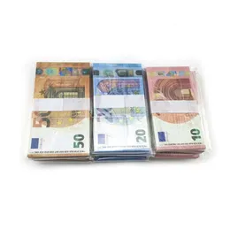 Altre forniture per feste festive da 3 pacchetti banconote di denaro falso 10 20 50 100 200 euro PROPT TOY BAR REAListic Pound Copia film di valuta F dhgrirkx8jnwi