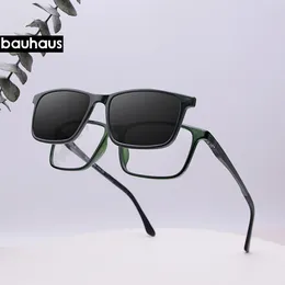 Sunglasses Frames X3195 Magnet Clip On Glasses Frame Men Prescription Optical Eyeglasses Women Myopia Polarized