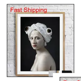 Paintings Paintings Hendrik Kerstens Art Pographs Roll Paper Poster Wall Decor Pictures Print U Qyav Hairclippersshop Drop Delivery Dhg7W