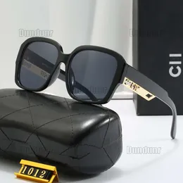 Designer Luxury Fashion channel Sunglasses Classic Eyeglasses Goggle Beach Sun Glasses For Mens Womens Outdoor Sunglasse 1012