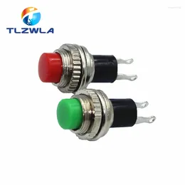 Ceiling Lights 10pcs Panel Mount 10mm Momentary OFF-(ON) Push Button Switch Upper Screw Thread