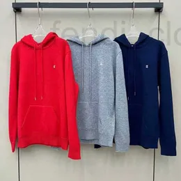 Damen-Pullover, Designer-Marke, frühes Frühjahr, neue, locker sitzende Version, erscheint schlank, schlicht und elegant, lässiger, fauler, bestickter Kapuzenpullover 2MYO