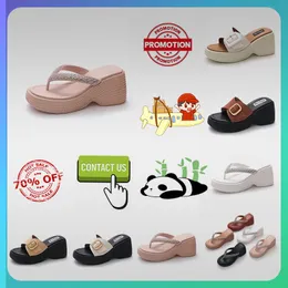 Designer casual plataforma alta ascensão grossa sola pvc chinelos verão sliders homens mulheres arco-íris slides memória sandálias macio grosso almofada chinelo interior