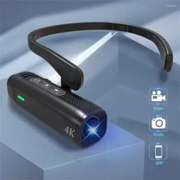 Видеокамеры T198 4K Hd видеокамера Wi-Fi наголовная видеокамера 2200 мАч аккумулятор носимый видеоблог IP65 водонепроницаемый