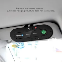 USB Bluetooth Handsfree Car Kit Wireless Ser Phone Mp3 Music Player Sun Visor Clip Serphone Charger No Aux Y240126