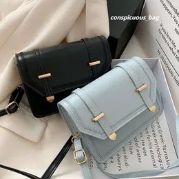 Kadınlar İçin Omuz Çantaları 2024 Kadın Lüks Marka Crossbody Çanta Tasarımcısı PU Yeni Bayanlar Square Flep Cüzdanlar Bolsos Sac