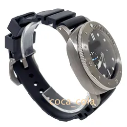 الرجال الفاخرة Wristwatch Titanium 3 أيام ميكانيكية أوتوماتيكية سوار جديد من الفولاذ المقاوم للصدأ من الفولاذ المقاوم للماء الساق