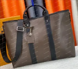 Bolsa de fim de semana grande bolsa de designer masculina maleta de negócios sacos de computador de escritório masculino de alta qualidade ombro crossbody mochila de grande capacidade ombro preto
