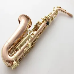 Novo saxofone alto e plano cobre fosforizado instrumentos musicais profissionais saxofone A-992 para estudantes