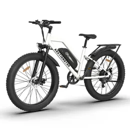 미국 스톡 Aostirmotor S07-G 전기 자전거 48V 750W Mountain Ebike 48V 13Ah 배터리 26 인치 4.0 지방 타이어 컬러 -U-LCD 디스플레이 브레이크 프론트 서스펜션 포크