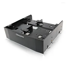 Cabos de computador OImaster MR-8802 HDD Cage Rack 5.25 Polegada Dispositivo para 6 X2.5 '' SSD Multi-função Conversão Padrão PC