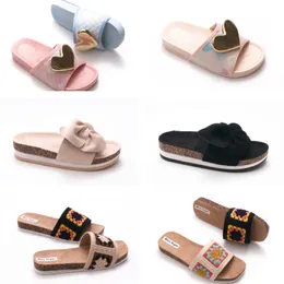 Leather Summer Sandals Flat Oran Designer Shoes Fashion Beach Women's Letter Sli 91
