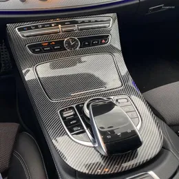 الملحقات الداخلية لفئة Mercedes Benz e Class W213 2024 ABS Carbon Center Center Censole Gear Chiff