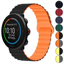 Polar Ignite 2 Band Vantage M2 M/ Unite/ Grit X Watchbands bileklik bilek Accessorie Döngü Kayışı için 20mm 22mm manyetik saat bandı