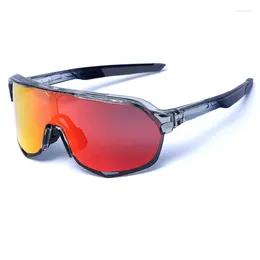 نظارات ركوب الدراجات في الهواء الطلق نظارات شمسية للرجال Goggle UV الحماية الرياضية للدراجات المقاومة للرياح