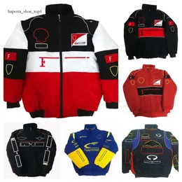 F1 Formula 1 Racing Jacket Winter Car Full Embroidered Logo Cotton Clothing Spot Sale 4535 2469