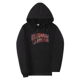 Erkek Hoodies Sweatshirt Hoodie Sweatshirt Milyarder Moda Sonbahar Kış Hip Hop Sweater Damla Dağıtım Giyim Giysileri Otcv7