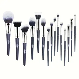 Professional Makeup Brush Set Kit 15pcs Cosmetics Foundation Eyeshadow Eyebrow Blushes Make Up Brush 240124