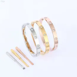 Stainless Steel Jewelry Wholesale Valentines Couples Girlfriend Gifts Bangles Jewelry Women Bracelet with Screwdriver