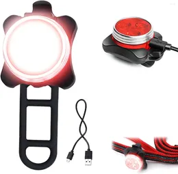 Köpek Giyim Yaka Işık LED Gece Açık Hava Evcil Hayvan Güvenliği 4 Aydınlatma Modları USB Yürüyüş için Şarj