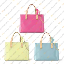 Borsa da donna di design casual di lusso in pelle verniciata Reade PM Borsa a mano Totes Borsa a tracolla a tracolla Borsa a tracolla TOP Mirror Quality M24028 M24144 Borsa a tracolla