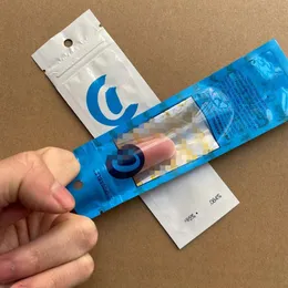 분무기 포장 가방 Mylar Atomizer 쿠키 패킷 패킷 패키지 포장 빈 백