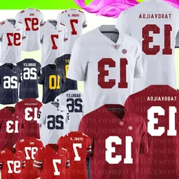 TUA 13 TAGOVAILOA ALABAMA CRIMSON TIDE JERSEY MENS Red White College Football Jerseys 7 Dwayne Haskins Jr 26 Saquon Barkley 89 High S