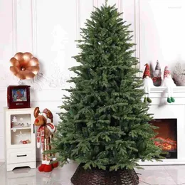 Christmas Decorations PE Mixed PVC Tree With Lights Scene Layout LED Outdoor Decorative