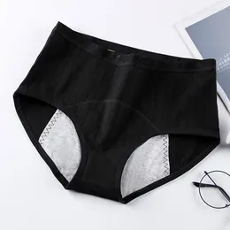 Calcinha feminina para menstruação algodão menstrual plus size roupa interior período briefs femme culotte menstruelle bragas menstruais