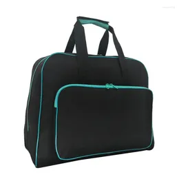 アートアンドクラフトユニセックスミシンバッグ大容量旅行ポータブルストレージ防水トートバッグ多機能ツールハンドバッグ