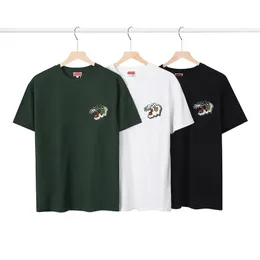 Tiger t قمصان رجال tshirts النسائية العلامة التجارية قصيرة الأكمام القصيرة النمط غير الرسمي المحمل