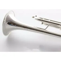 Stradivarius bb trompet AB 190S Gümüş Kaplama Müzik Enstrümanı Yeni Trompet Ağızlık Profesyonel Sınıf