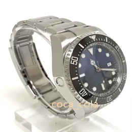 orologio da polso da uomo di lusso Diver meccanico automatico nuovo bracciale in acciaio inossidabile zaffiro impermeabile orologio da uomo blu James Cameron 126660 orologio da uomo