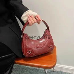 Сумки на ремне Сумка под мышками с нишевой текстурой для женщин в 2023 году, новая модная осенне-зимняя сумка через плечо на одно плечо, сумка высокого класса, сумка New Moon H2422