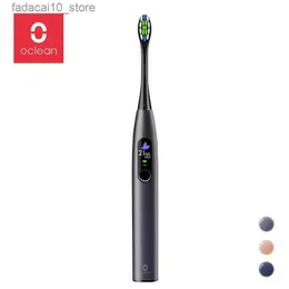 Diş Fırını Oclean X Pro Akıllı Soundwave Elektrikli Diş Fırçası Seti IPX7 Beyaz Şarj Edilebilir Otomatik Diş Fırçası Q240202