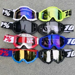 Occhiali da sole 100 occhiali da maschera motocross mx fuoristrada caschi mascheri occhiali per moto