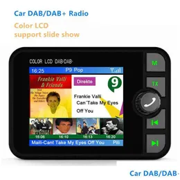 Car Audio Colorf Display Sn Dab Radio Receiver In Stereo Sound Digital Signal Broadcast Dabadd Bluetooth-Compatible Mp3 Player H220422 Dhfdj