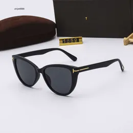 Brille tom-fords Advanced Sonnenbrille 1658 Damen Sonnenschutz Neue Sonnenbrille UV-Schutz Starkes Licht FLBK